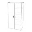 Wardrobe 2 door with Split hanging space and shelves